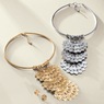 Vertical Drop Necklace and Earring Set, , large