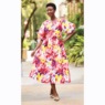 Shary Fit-and-Flare Dress, , large