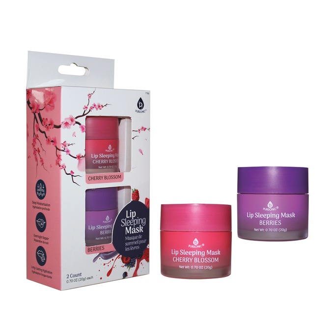 Pursonic Lip Sleeping Mask 2-Piece Set, , large