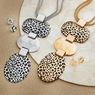 Animal Spot Necklace and Earring Set, , large
