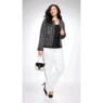 Plaid Crop Jacket , , large