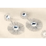 Stone/Rays Drop Earrings, , large