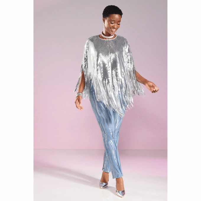 Soraya Fringe Tunic, , large