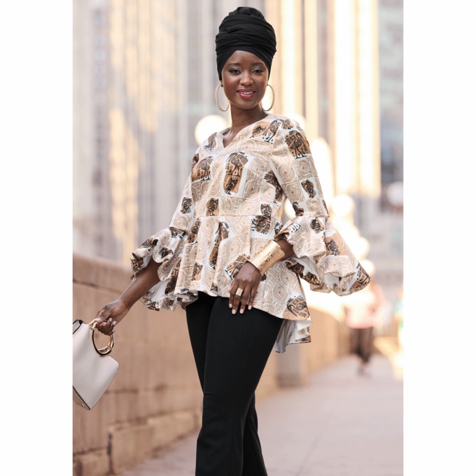 Jenue Woven Top for Her, , large