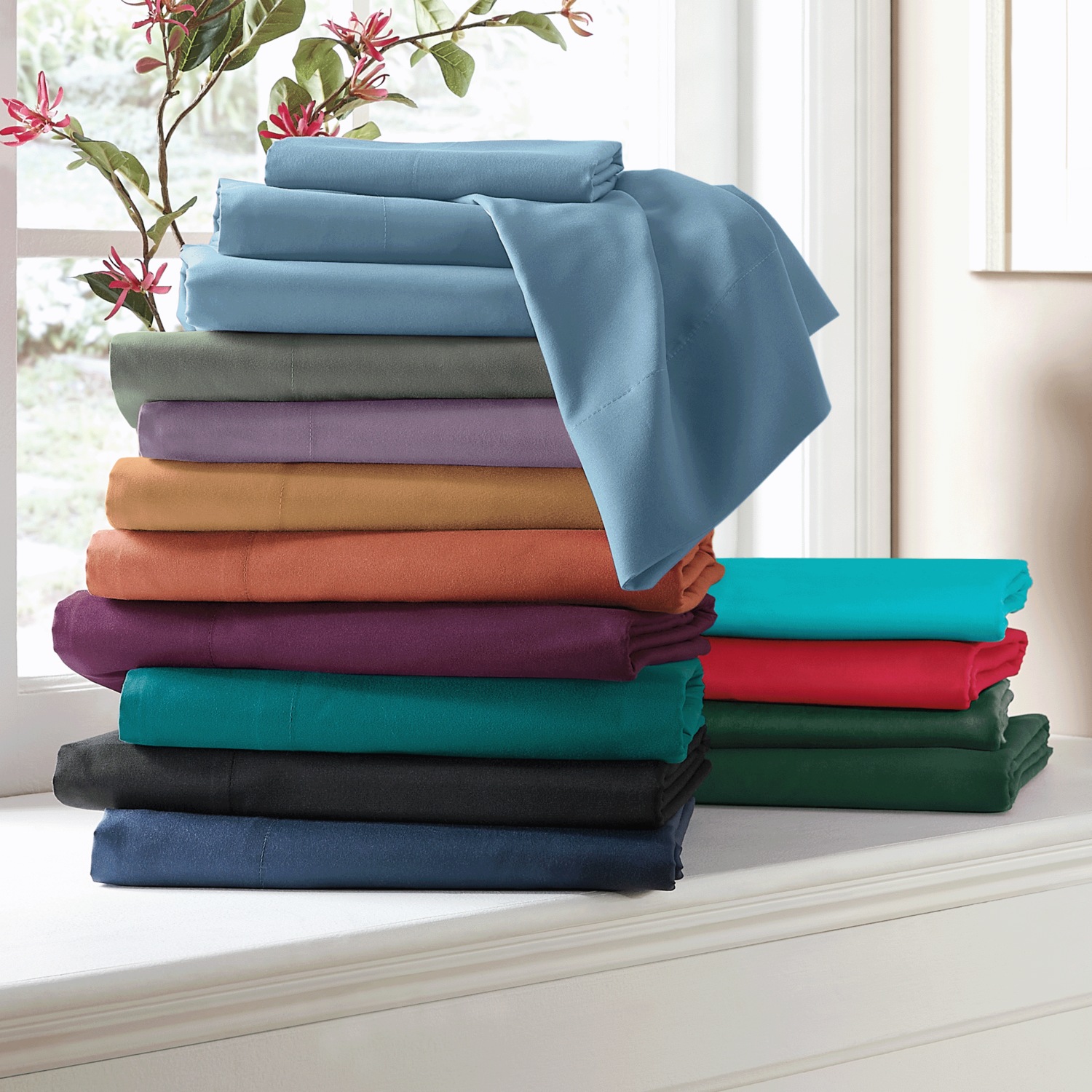 Color Connection Microfiber Sheet Set ASHRO