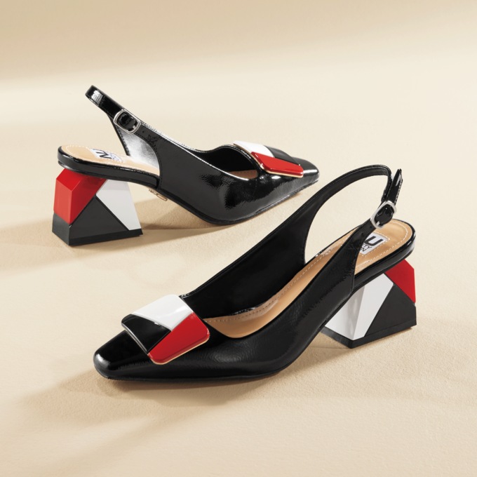 Ninety Union Sally Colorblocked Slingback, , large