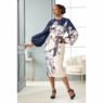 Abena Belted Sheath Dress, , large