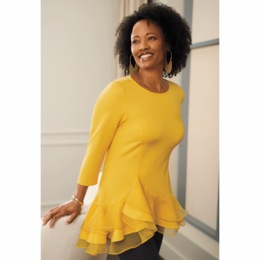 Sami Flowing Ruffle Tunic, , large