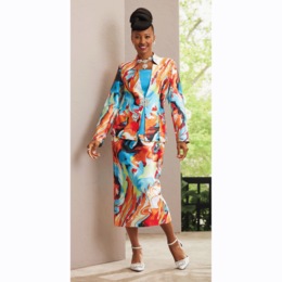 Iris 3-Piece Skirt Suit, , large