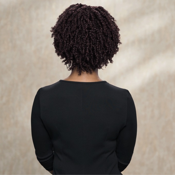 Ketanji Wig, Dark Burgundy Wine, large