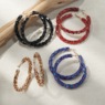 Crystal Color Hoops, , large