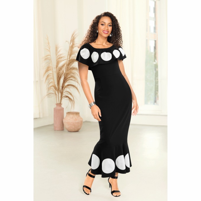 Yemi Mermaid Maxi Dress, , large