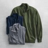 3-Pack 1/4-Zip Men's Pullover Sweaters, , large