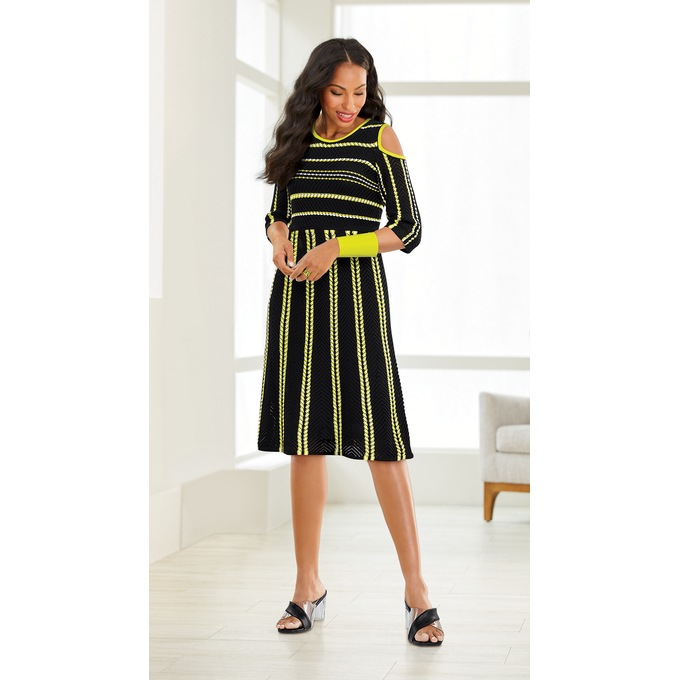 Duanna Aline Sweater Dress, , large