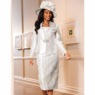 Blanche Skirt Suit and Hat, , large