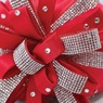 Embellished Satin Flower Turban, , large