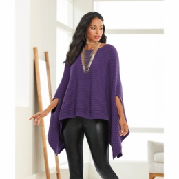 Bria Blanket Sweater, , large