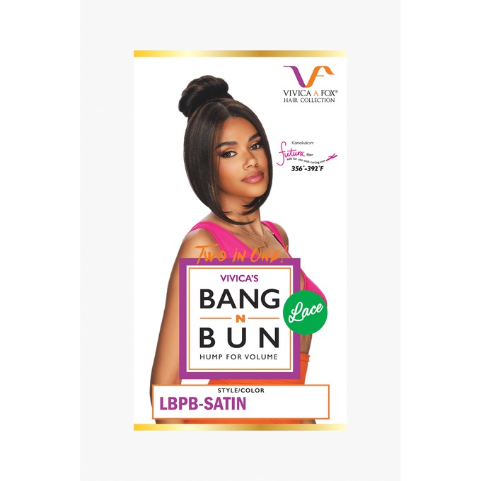 Vivica Fox Satin Bang N Bun, , large