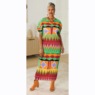 Olyana Pleated Maxi Dress, , large