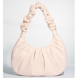 Pleated Patent Hobo, , large