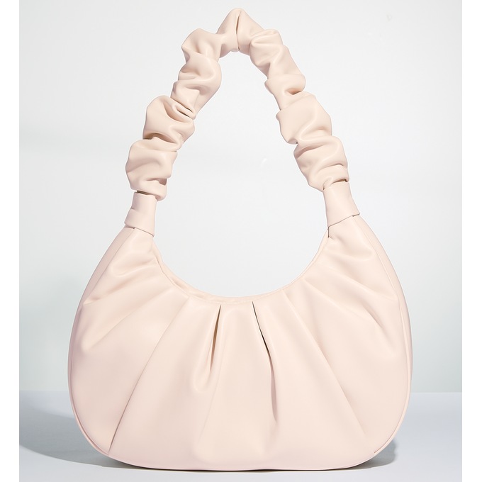 Pleated Patent Hobo, , large