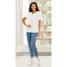 Anber Rhinestone-Fringe Jean, , large