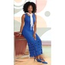 Pearl-Hem Sweater Maxi Dress, , large