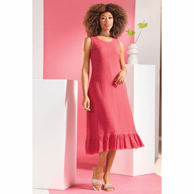 Luna Ruffle Jacket Dress, , large