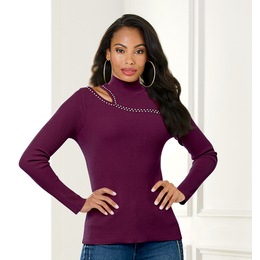 Katrina Embellished Sweater, , large