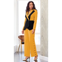 Alika Button Pant and Jacket, , large