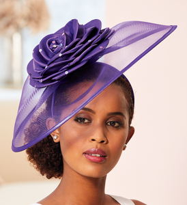 Rosette Fascinator, , large