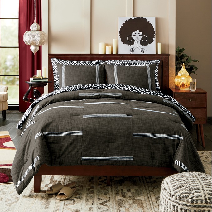 Ayesha Curry Zare 3-Piece Comforter Set, , large