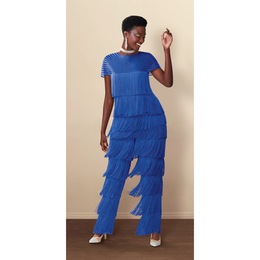 Zazie Fringe Pant Set, , large