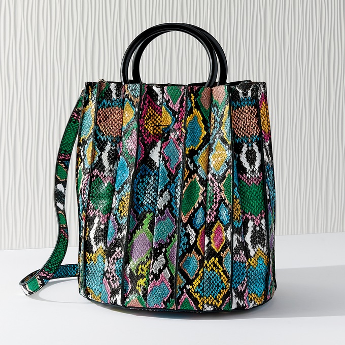 Animal Pleated Bag