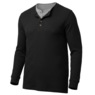 Men's Thermal Cotton-Blend Henley, , large