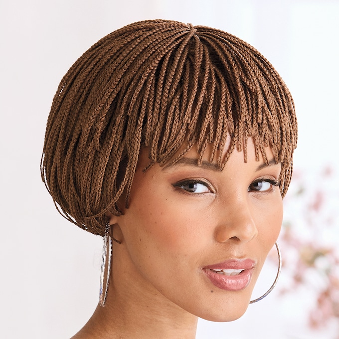Shanice Braided Wig, Honey Blonde, large
