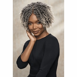 Ketanji Wig, Off Black Gray, large
