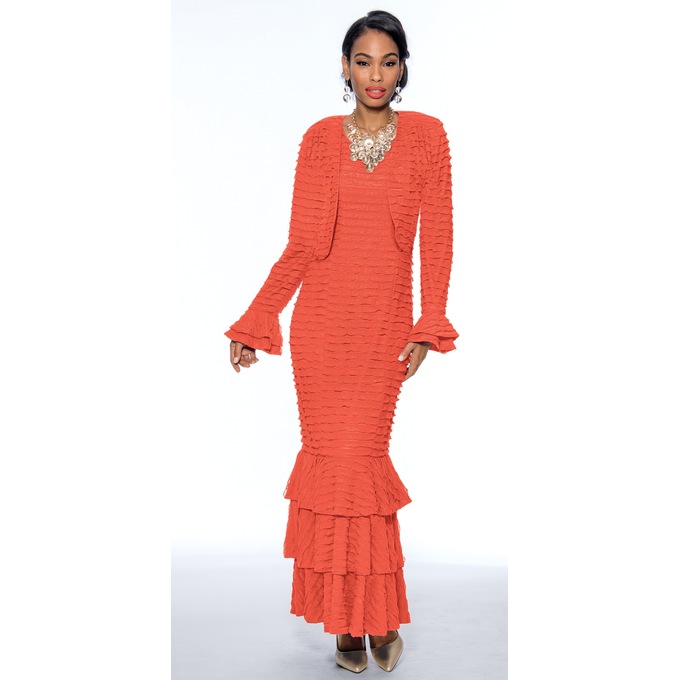 Karlee Ruffled Jacket Dress