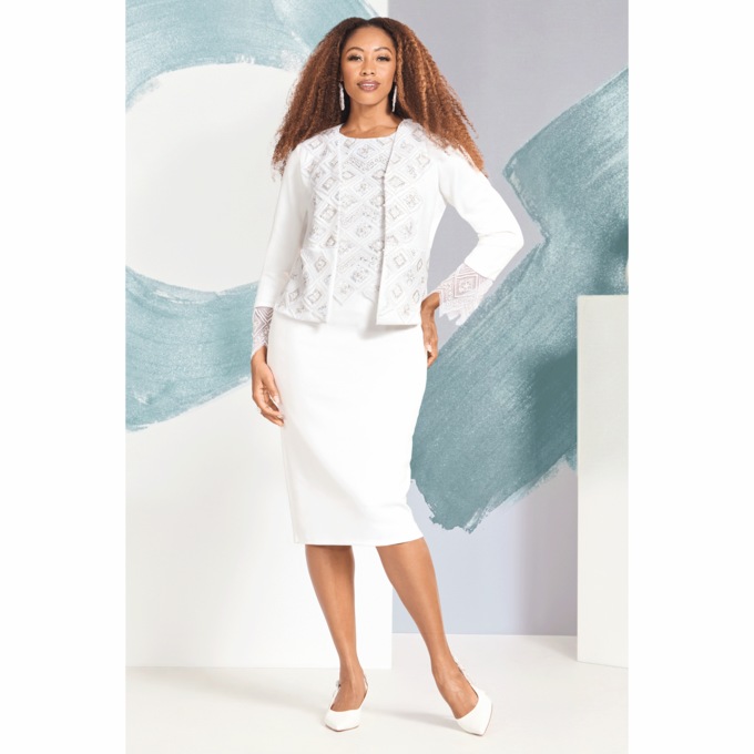 Nari Embellished Jacket Dress, , large