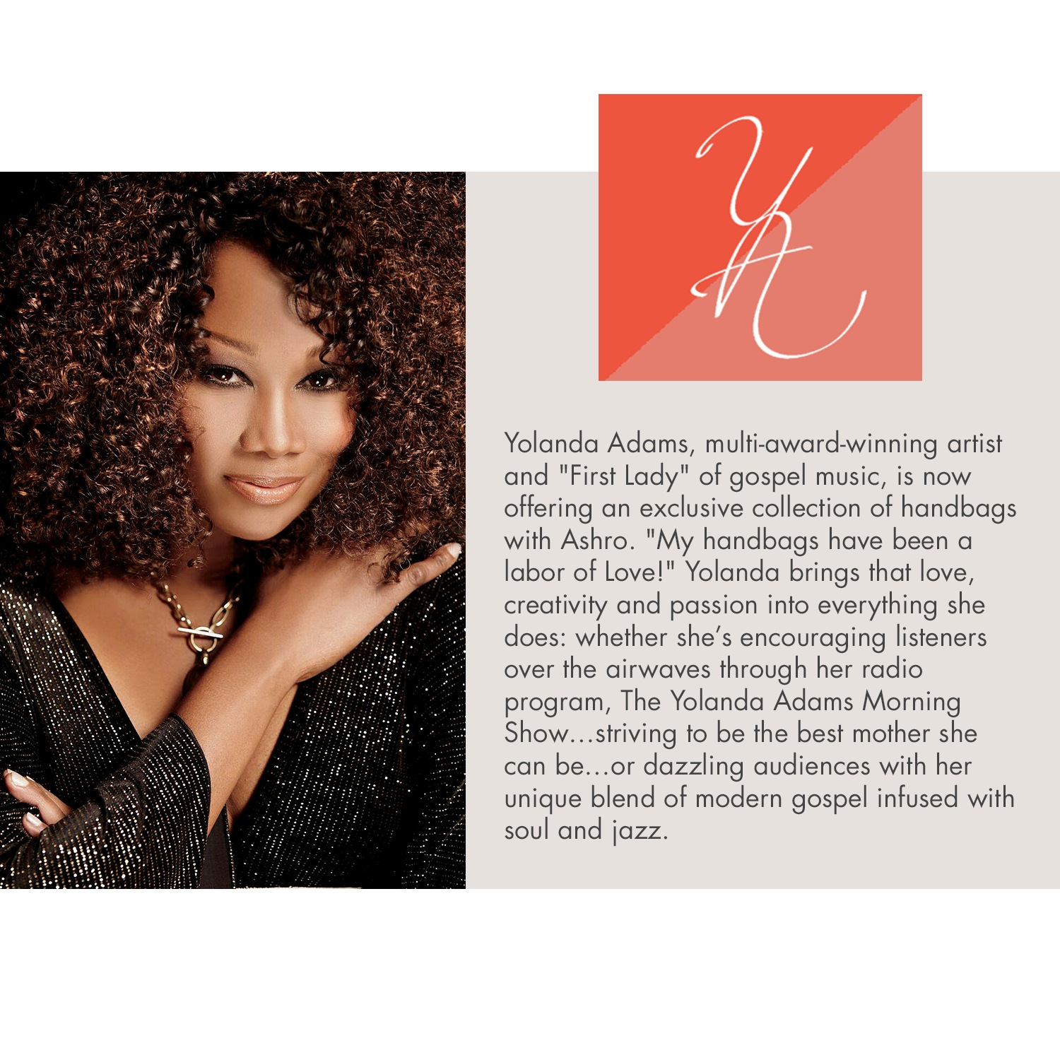 Yolanda Adams Colorblock Satchel ASHRO