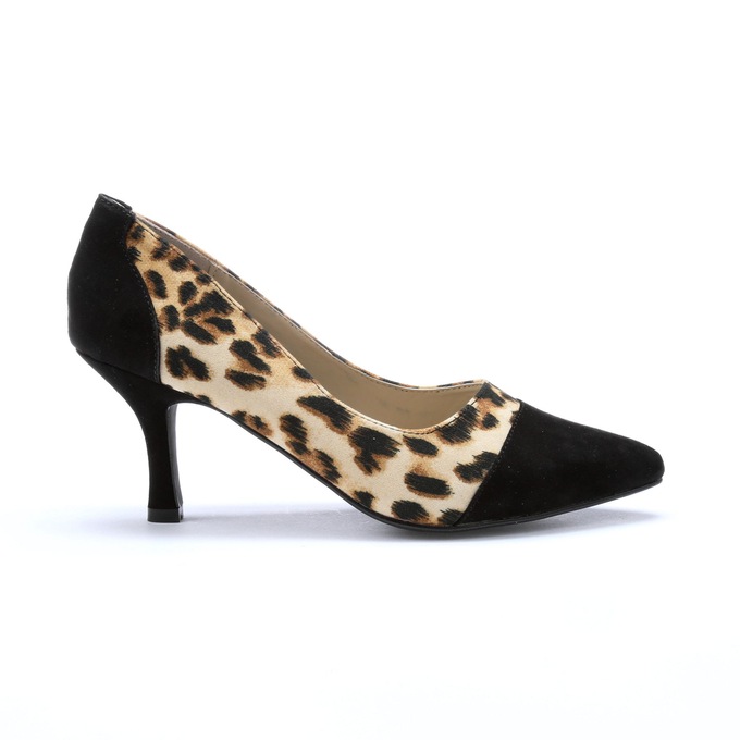Animal Print Pump by Classique, , large