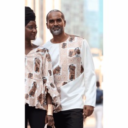 Jenue II Afrocentric Shirt, , large