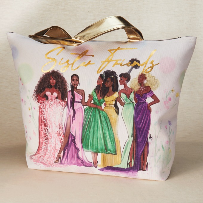Sister Friends Tote, , large