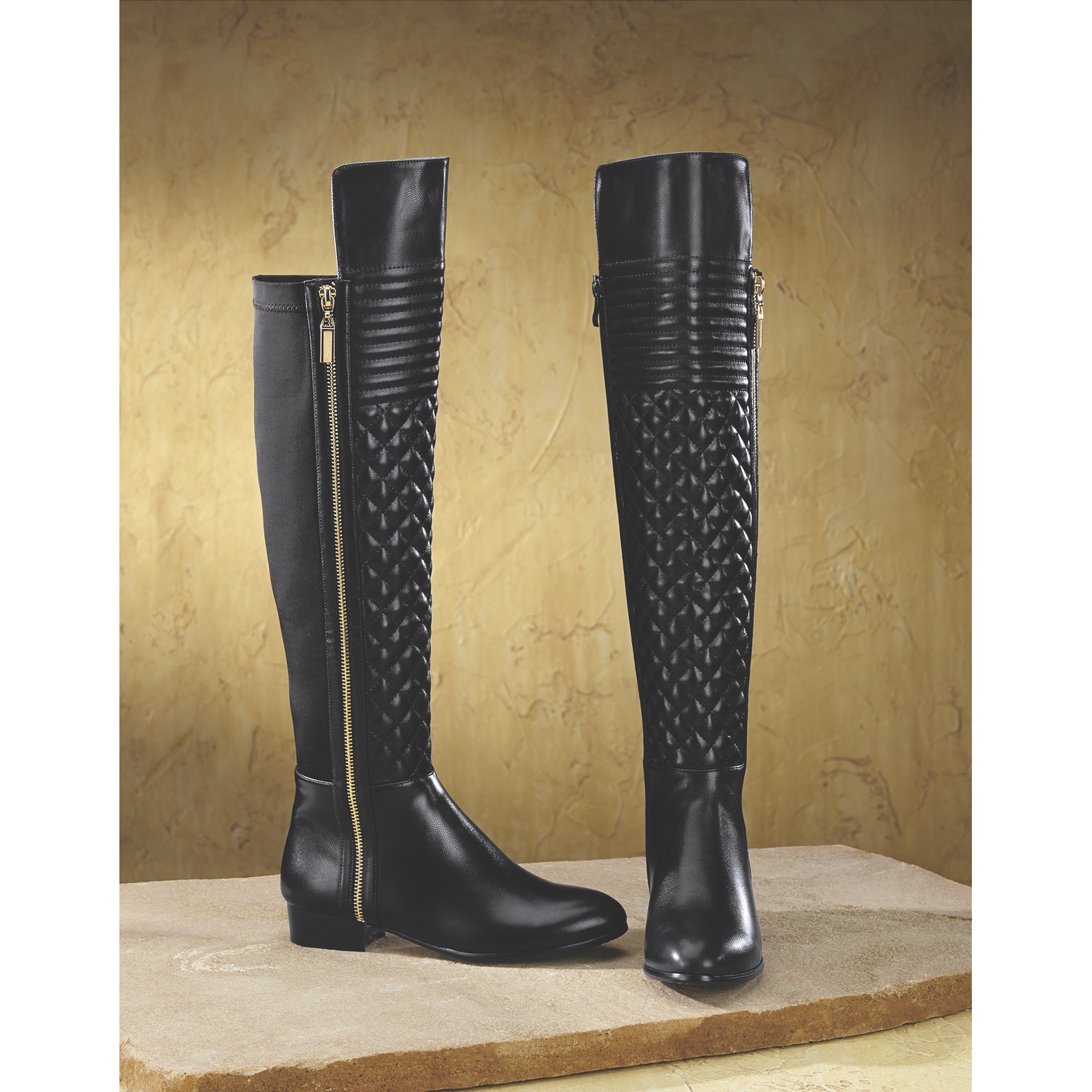 Midnight velvet boots discount