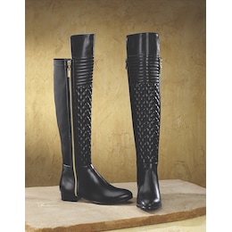 Quilt-Front Boot, , large