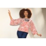 Danai Kimono-Style Statement Top for Women, , large