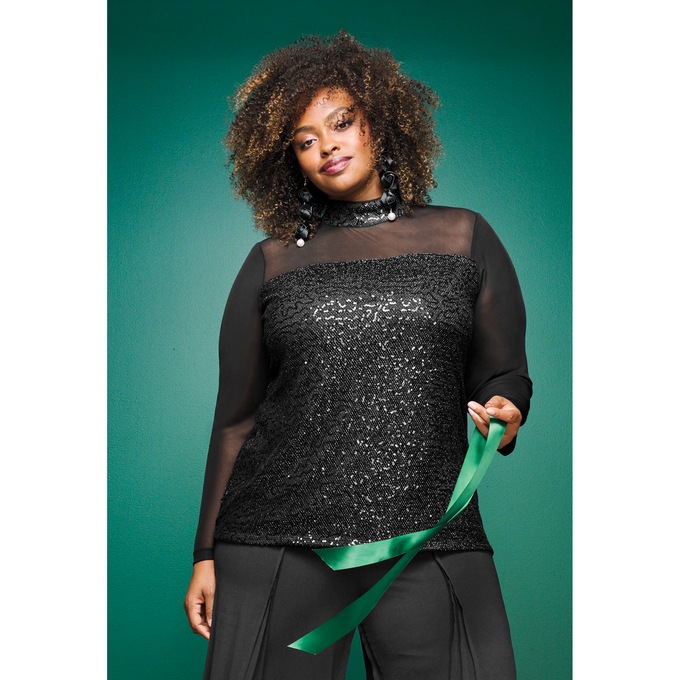 Xena Sequin Top, , large