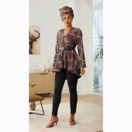 Freda Jacket and Headwrap, , large