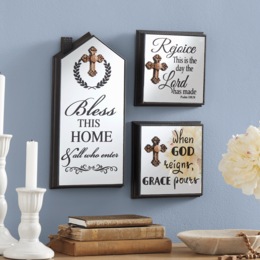 Set of 3 Devotional Mirrors, , large