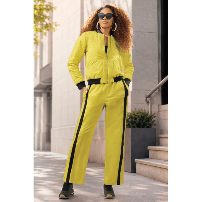 Jessie Active Bomber Jacket and Athletic Pant, , large